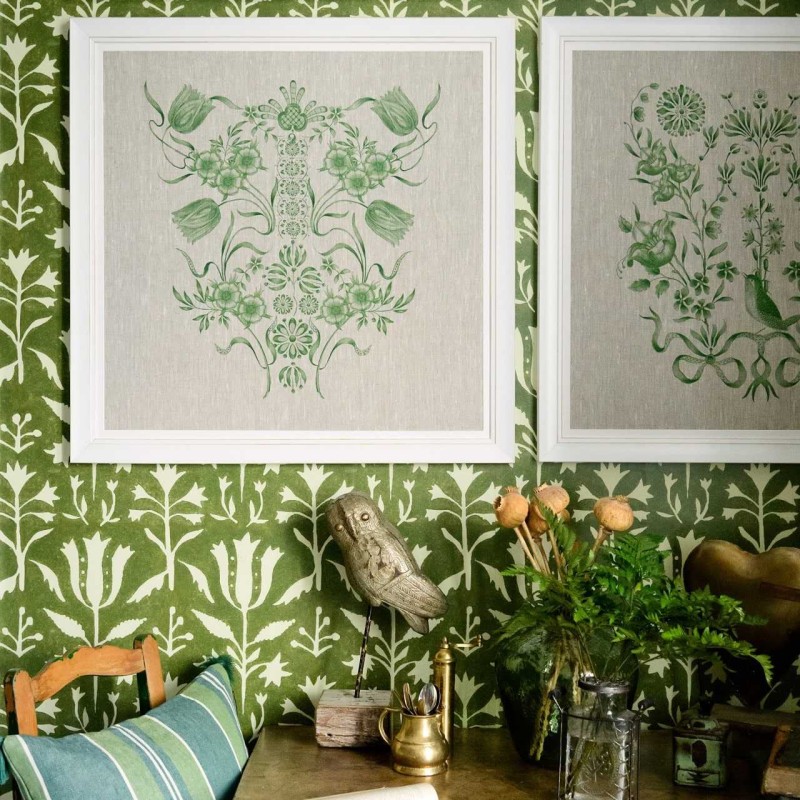 MINDTHEGAP | EMBROIDERY FOLK Framed 