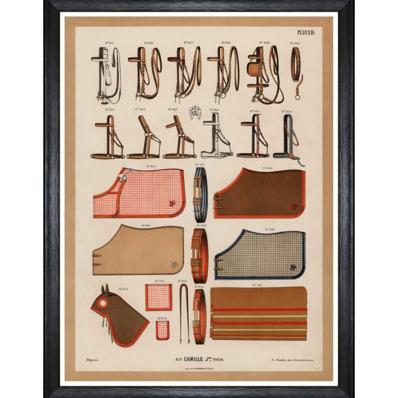 MINDTHEGAP | THE RIDING EQUIPMENT Framed Art