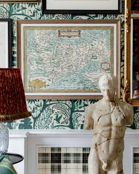 MINDTHEGAP | Transylvanian Roots | Framed Art | TRANSYLVANIA 1612 BY ORTELUS | FA13269