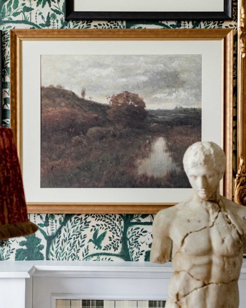 MINDTHEGAP | AUTUMN LANDSCAPE BY A WYANT | FA13270