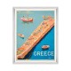 MINDTHEGAP | GREECE TRAVELS POSTERS Framed Art