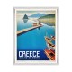 MINDTHEGAP | GREECE TRAVELS POSTERS Framed Art