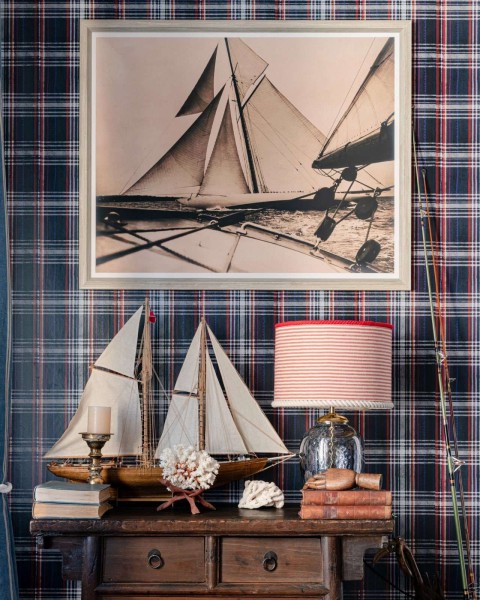 MINDTHEGAP | RELIANCE Yacht 1903 Framed Art | FA13385