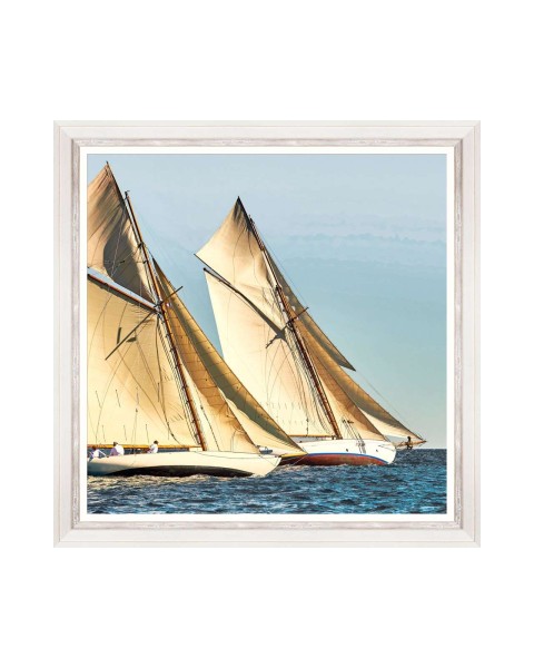 MINDTHEGAP | SAILING RACE Framed Art