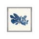 MINDTHEGAP | SEAWEED INDIGO Framed Art