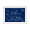 MINDTHEGAP | TUGBOATS BLUEPRINTS Framed Art