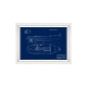 MINDTHEGAP | SUNDANCE VILLA | TUGBOATS BLUEPRINTS Framed Art