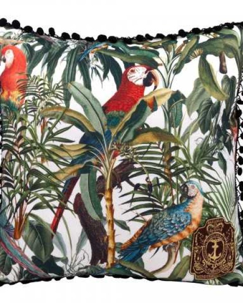 MINDTHEGAP | PARROTS OF BRASIL Cushion