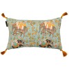 MINDTHEGAP | HINDUSTAN Aquamarine Cushion
