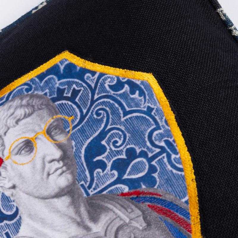 MINDTHEGAP | TIBERIUS Embroidered Cushion | LC40033