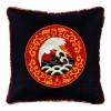 MINDTHEGAP | ASIAN CRANE Embroidered Cushion | LC40034