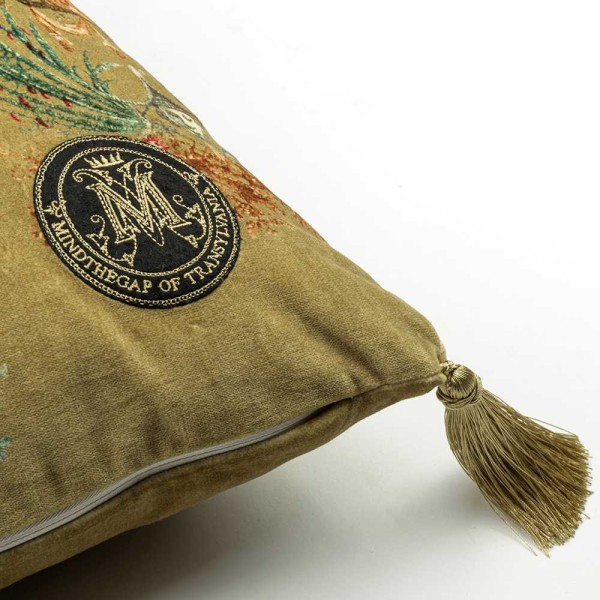 MINDTHEGAP | CHINOISERIE Velvet Cushion | LC40054