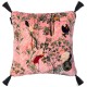 MINDTHEGAP | ROYAL GARDEN Pink Velvet Cushion | LC40055