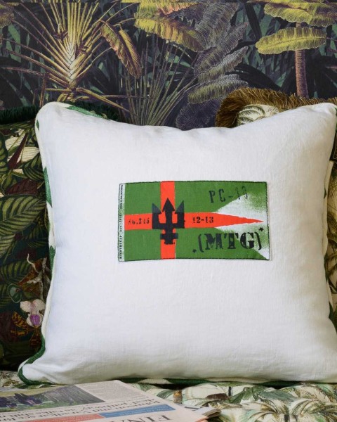 MINDTHEGAP | NAVAL FLAG Cushion