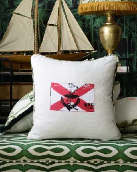 MINDTHEGAP | NAVAL FLAG Cushion
