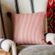MINDTHEGAP | RHUBARB Stripe Heavy Linen Cushion | LC40097