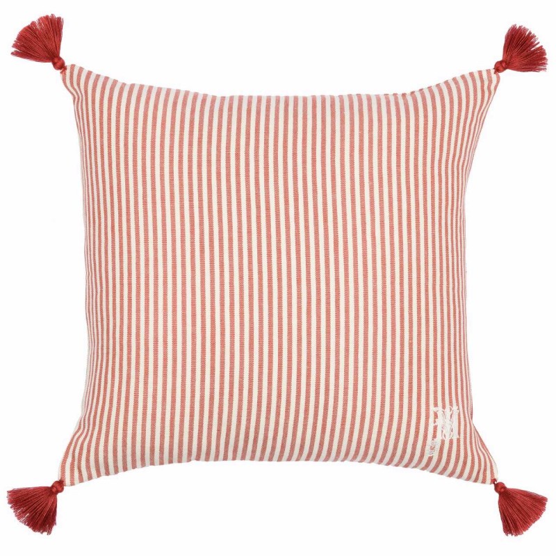MINDTHEGAP | RHUBARB Stripe Heavy Cushion | LC40097