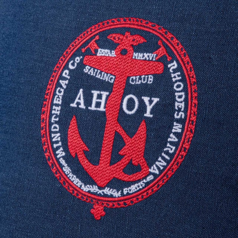 MINDTHEGAP | AHOY! Embroidered Cushion | LC40103