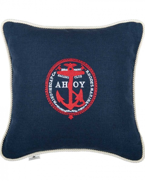 MINDTHEGAP | AHOY! Embroidered Cushion | LC40103