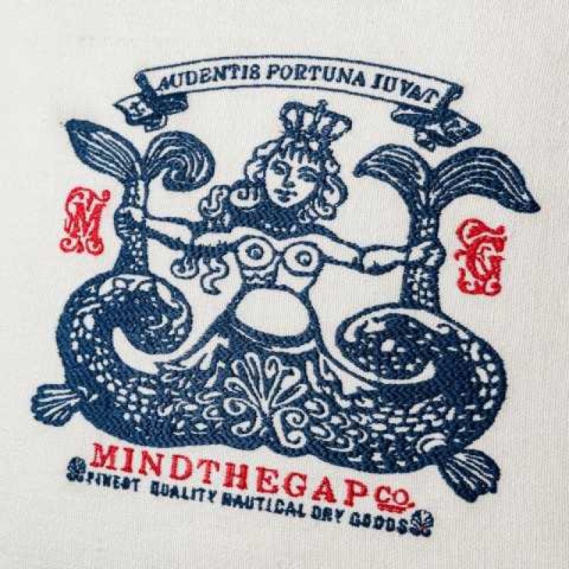 MINDTHEGAP | SIREN Embroidered Cushion | LC40104