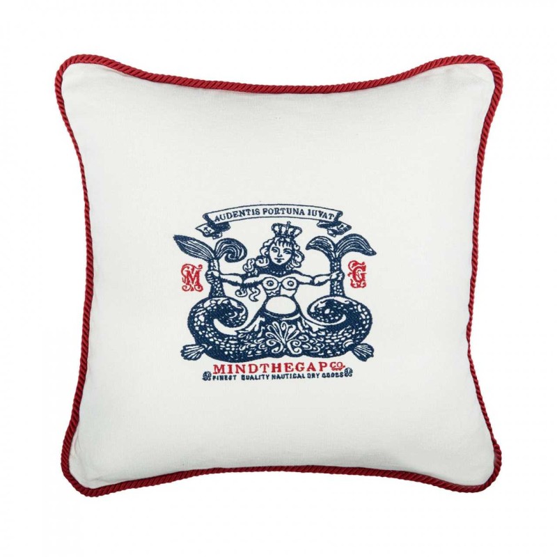 MINDTHEGAP | SIREN Embroidered Cushion | LC40104