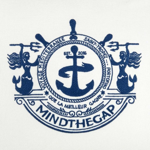 MINDTHEGAP | VOYAGE Embroidered Cushion | LC40105