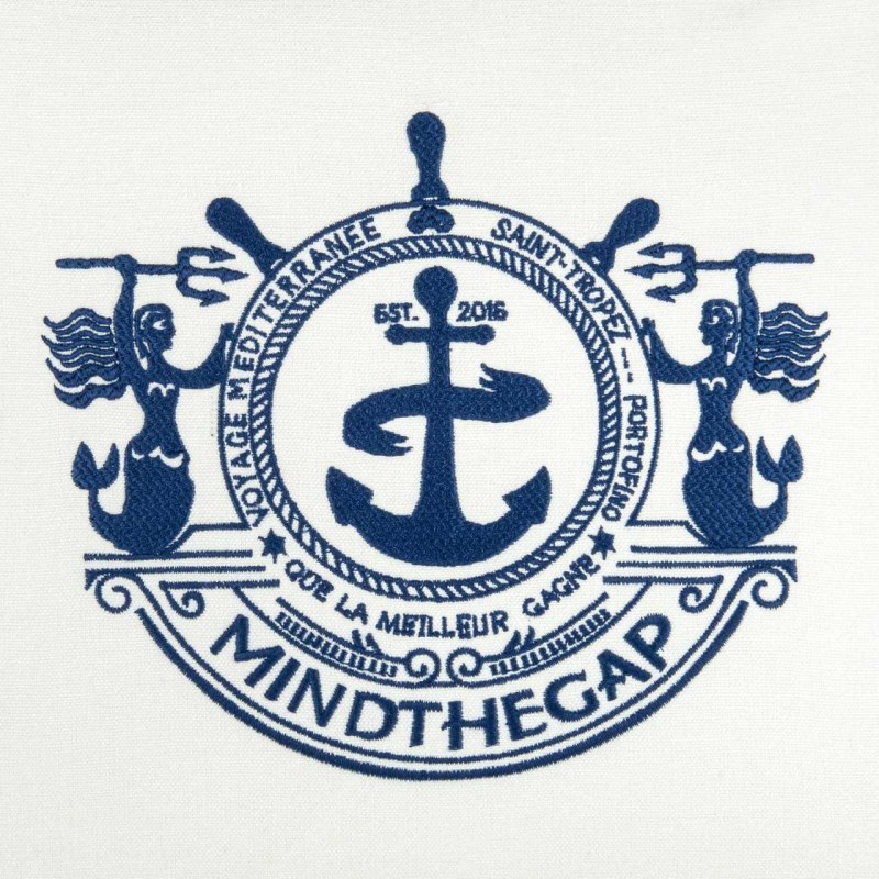 MINDTHEGAP | VOYAGE Embroidered Cushion | LC40105