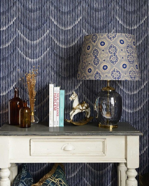 MINDTHEGAP | AJRAK GREY Lampshade | LS30212