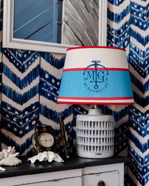 MINDTHEGAP | SUNDANCE VILLA | NAVAL CREST LAMPSHADE | LS30401