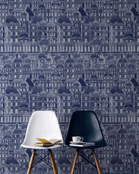 MINDTHEGAP | Louvre Blue | WP20021