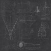 MINDTHEGAP | Newton Geometry Anthracite | WP20046