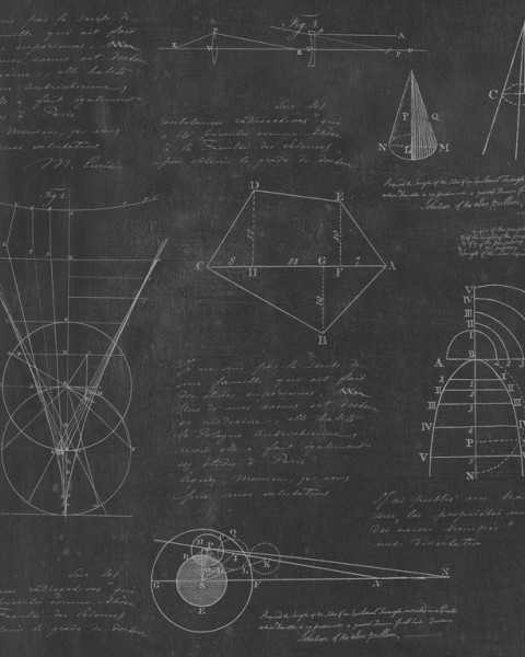 MINDTHEGAP | Newton Geometry Anthracite | WP20046