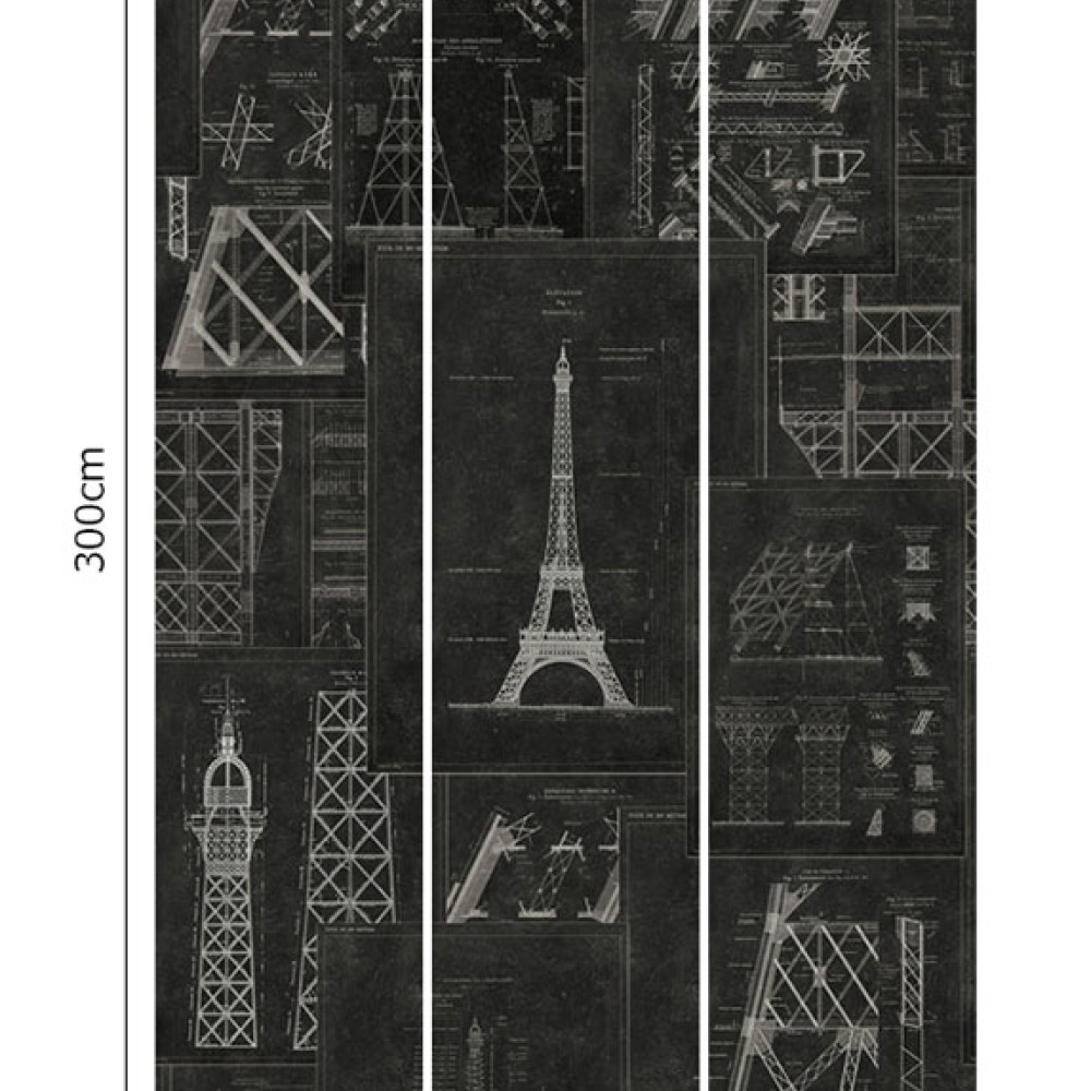 MINDTHEGAP | Grand Eiffel Anthracite | WP20218