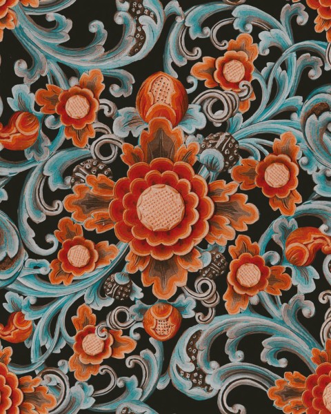 MINDTHEGAP | Floral Painting Dark | WP20252