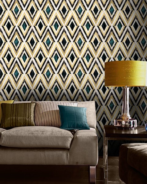 MANHATTAN by MINDTHEGAP | DIAMONDS in Brass | WP20292