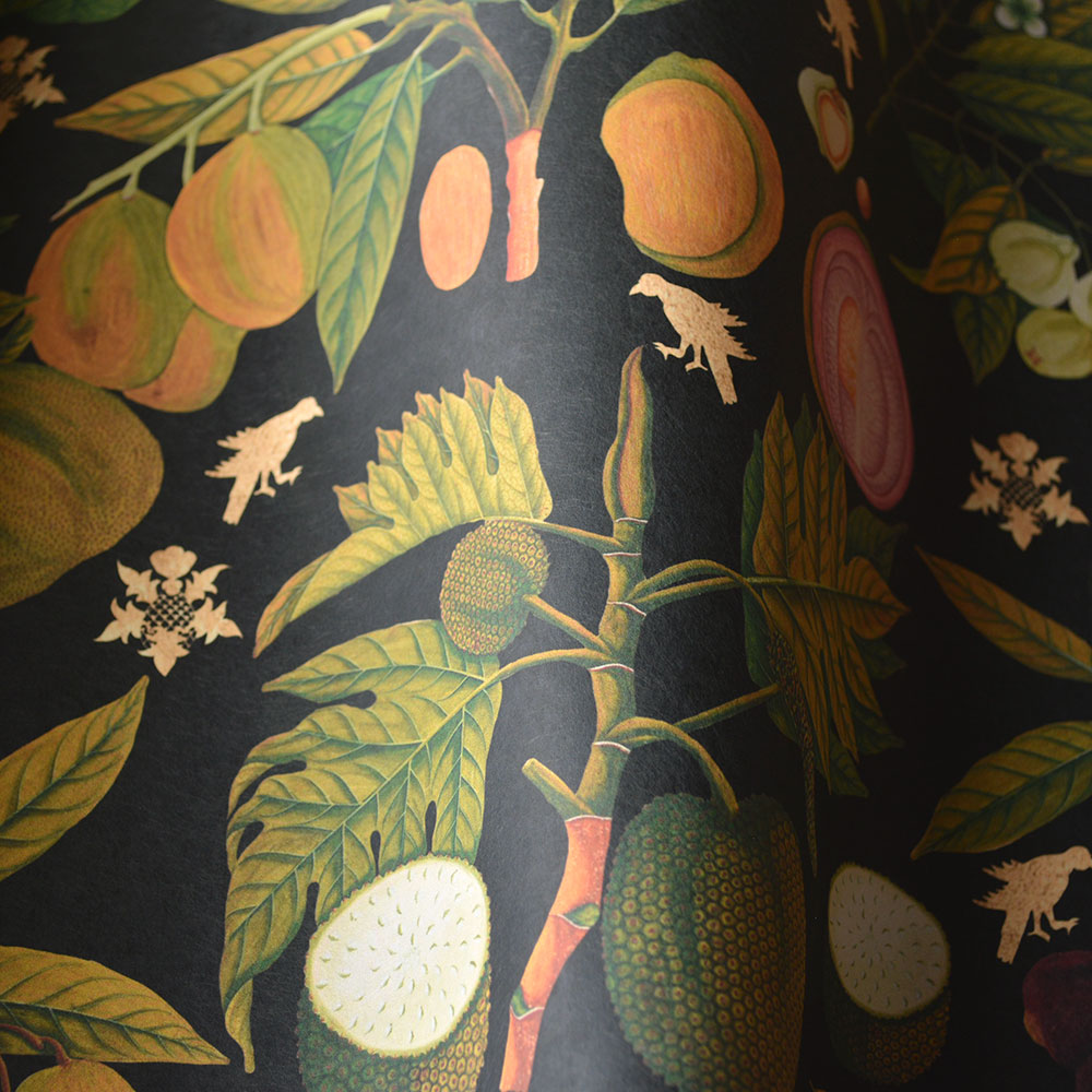 MINDTHEGAP | ASIAN FRUITS AND FLOWERS Anthracite | WP20314