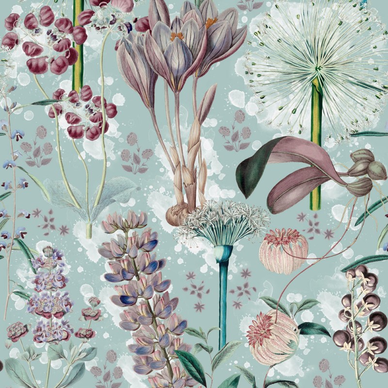 MINDTHEGAP | GARDEN OF EDEN Aquamarine | WP20325
