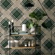MINDTHEGAP | CHECKERED PATCHWORK British Green | WP20389