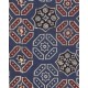 MINDTHEGAP | THE WALLPAPER COMPENDIUM | AJRAK Blue |WP20412