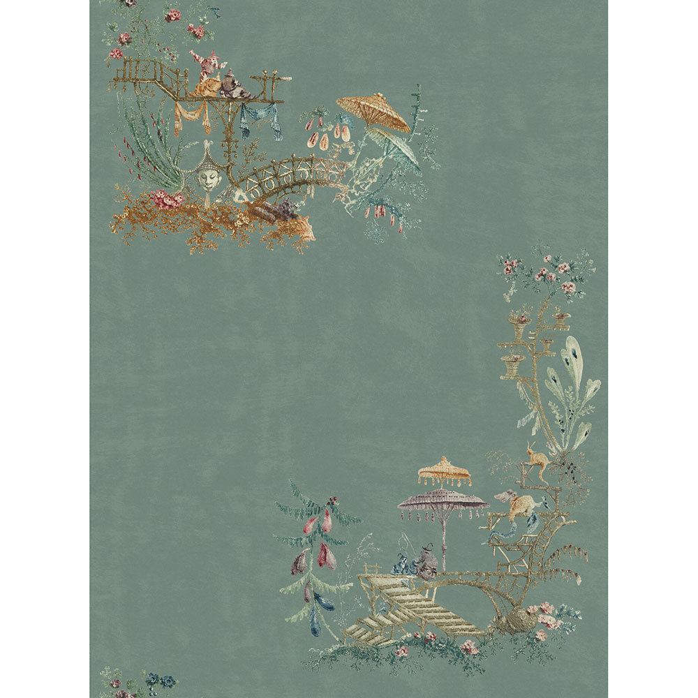 MINDTHEGAP | THE WALLPAPER COMPENDIUM | CHINOSERIE Blue | WP20437
