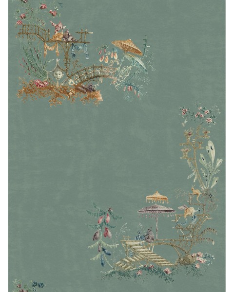 MINDTHEGAP | THE WALLPAPER COMPENDIUM | CHINOSERIE Blue | WP20437