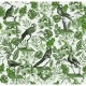 MINDTHEGAP | THE WALLPAPER COMPENDIUM | LA VOLIERE GREEN | WP20438