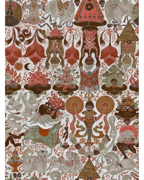 MINDTHEGAP | THE WALLPAPER COMPENDIUM | YAMA DHARMARAJA Light | WP20452