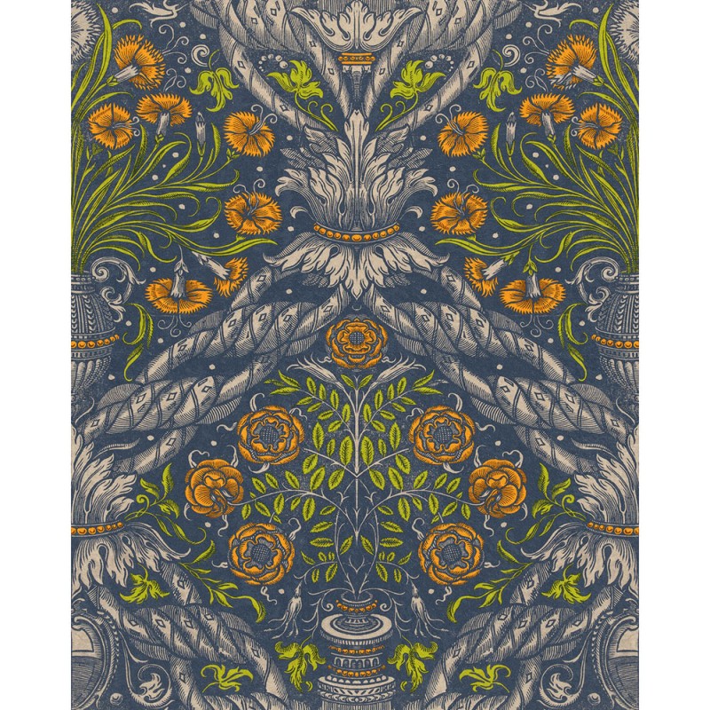 MINDTHEGAP | THE WALLPAPER COMPENDIUM | FLORAL ORNAMENT | WP20453