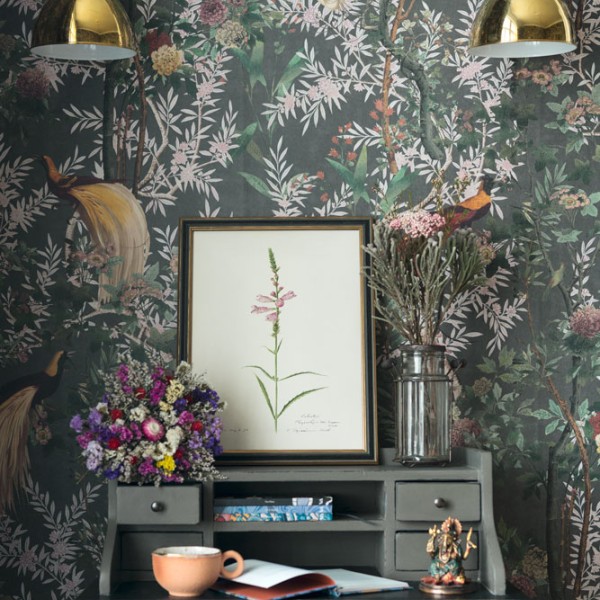 MINDTHEGAP | The Wallpaper Compendium | Royal Garden Grey | WP20456