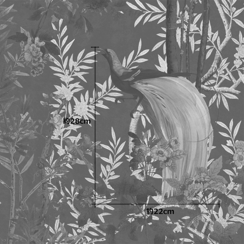 MINDTHEGAP | The Wallpaper Compendium | Royal Garden Grey | WP20456
