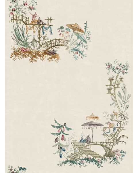 MINDTHEGAP | THE WALLPAPER COMPENDIUM | CHINOSERIE Coconut | WP20464