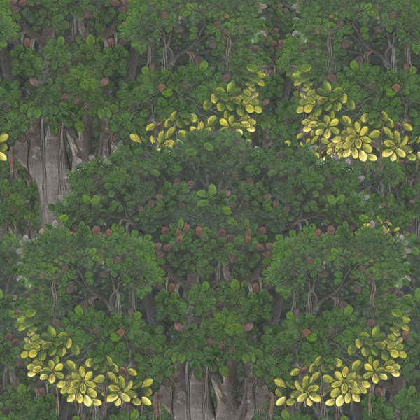 MINDTHEGAP | The Wallpaper Compendium | Savage Leaves | WP20466