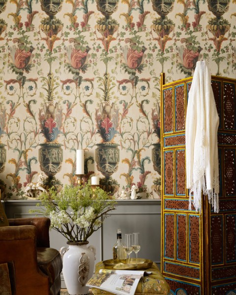 MINDTHEGAP | The Wallpaper Compendium | LE JARDIN SECRET Taupe | WP20472