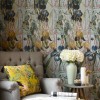 MINDTHEGAP | The Wallpaper Compendium | FLEURS D'IRIS Aquamarine | WP20476
